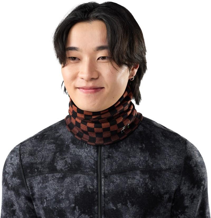 Thermal Merino Reversible Neck Gaiter - burnt sienna 1