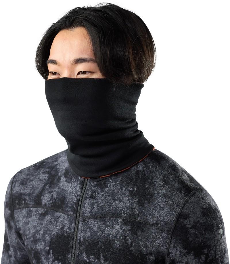 Thermal Merino Reversible Neck Gaiter - burnt sienna 1