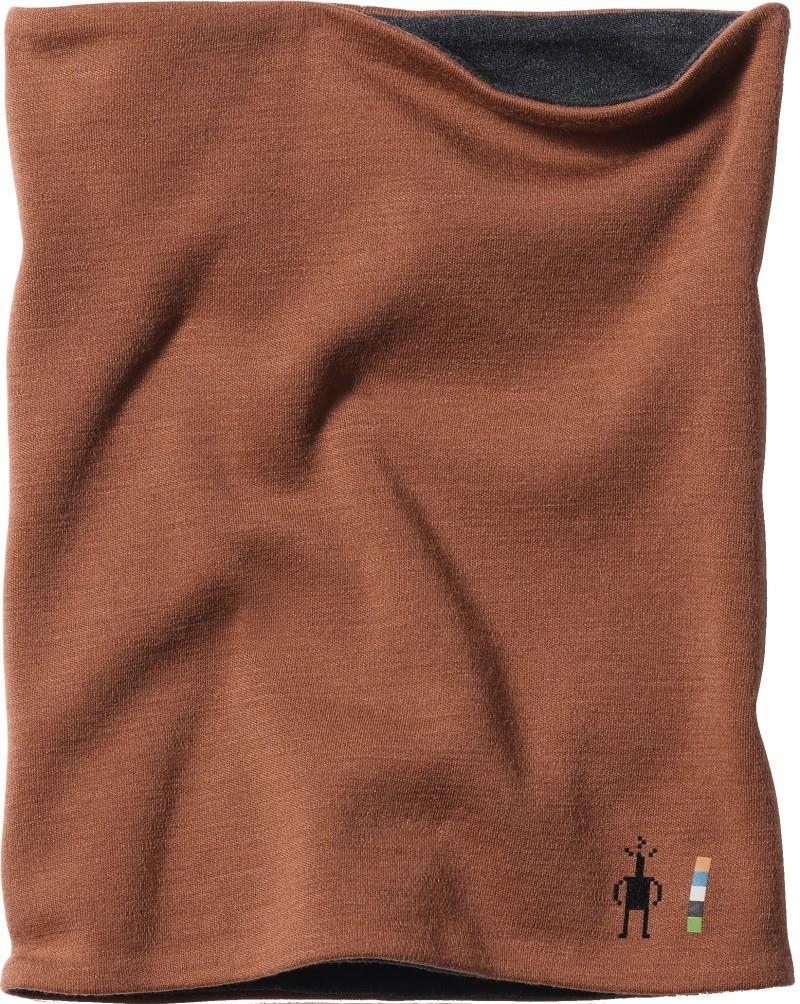 Thermal Merino Reversible Neck Gaiter - burnt sienna 1