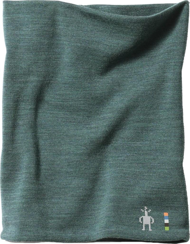 Thermal Merino Reversible Neck Gaiter - dark teal heather 1