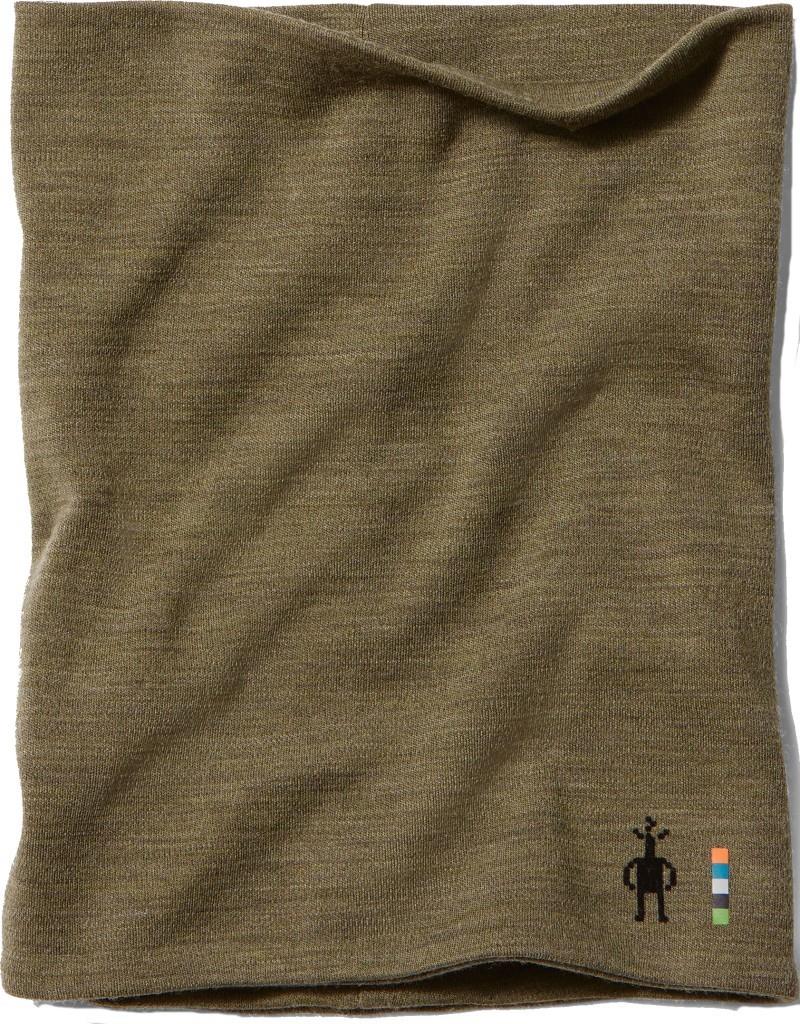 Thermal Merino Reversible Neck Gaiter - winter moss heather 1