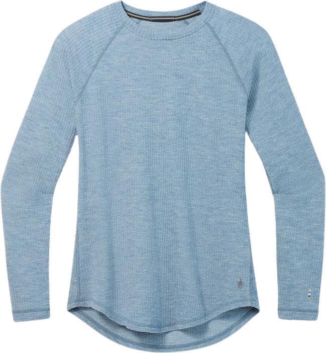 Thermal Merino Rib Crew - Womens - Lead Heather 1