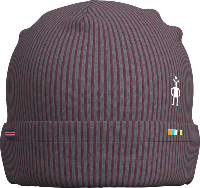 Thermal Merino Stash Beanie - Chalk Violet Heather 1