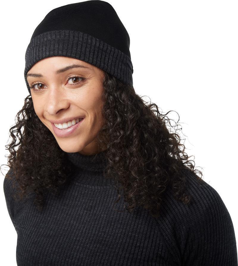Thermal Merino Stash Beanie - Charcoal Heather 2