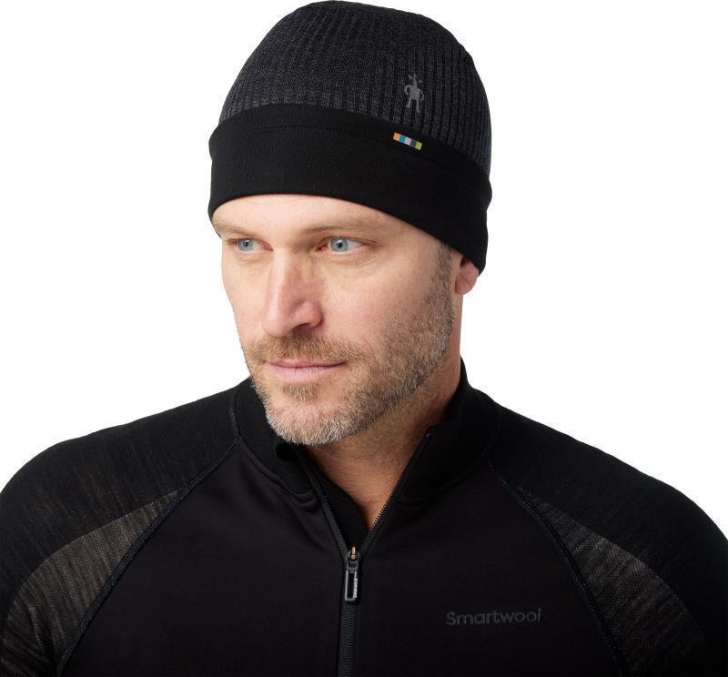 Thermal Merino Stash Beanie - Charcoal Heather 3