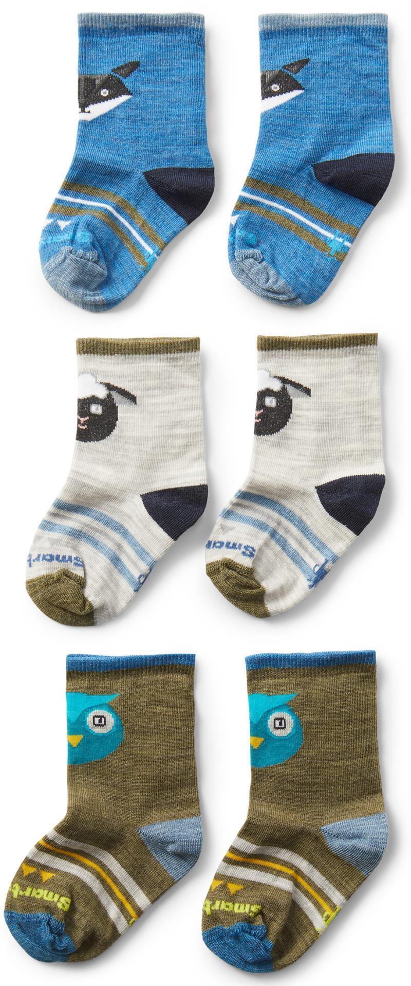 Trio Socks - Toddler - Winter Moss 1