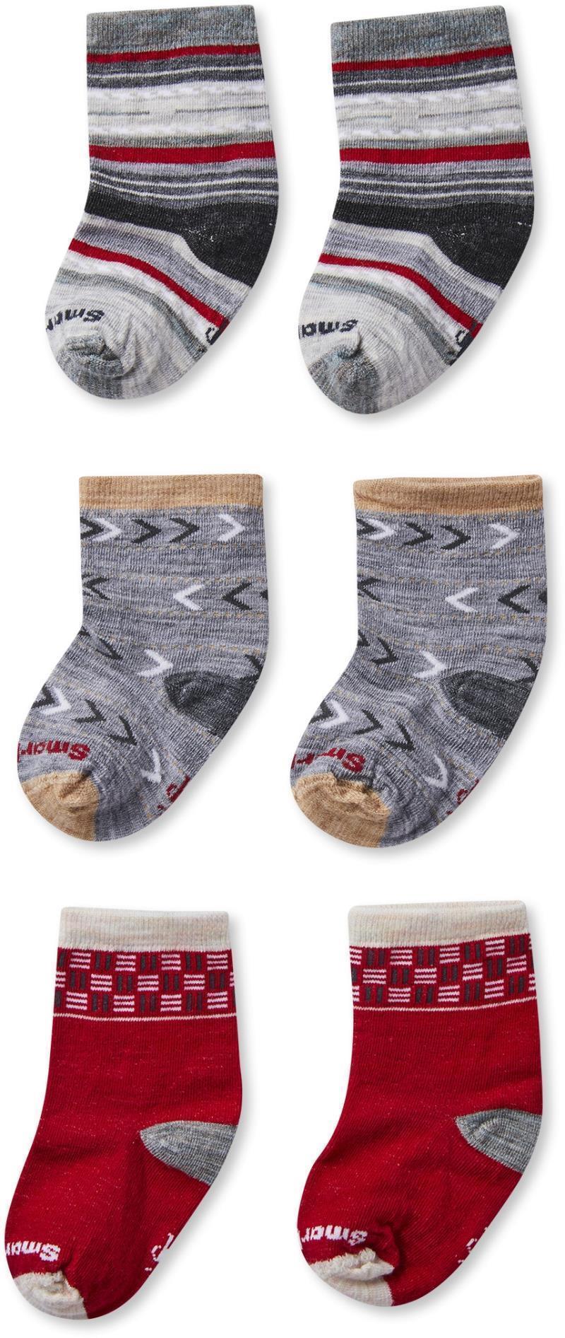 Trio Socks - Toddler - lunar gray heather 1