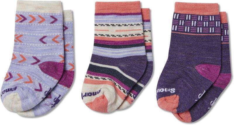 Trio Socks - Toddler - meadow mauve 1