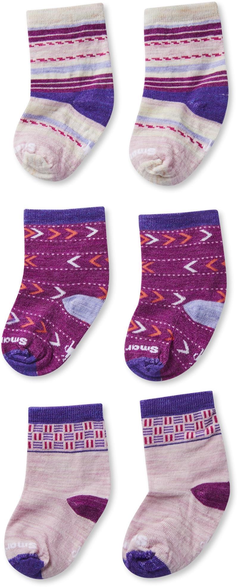 Trio Socks - Toddler - pink nectar 1