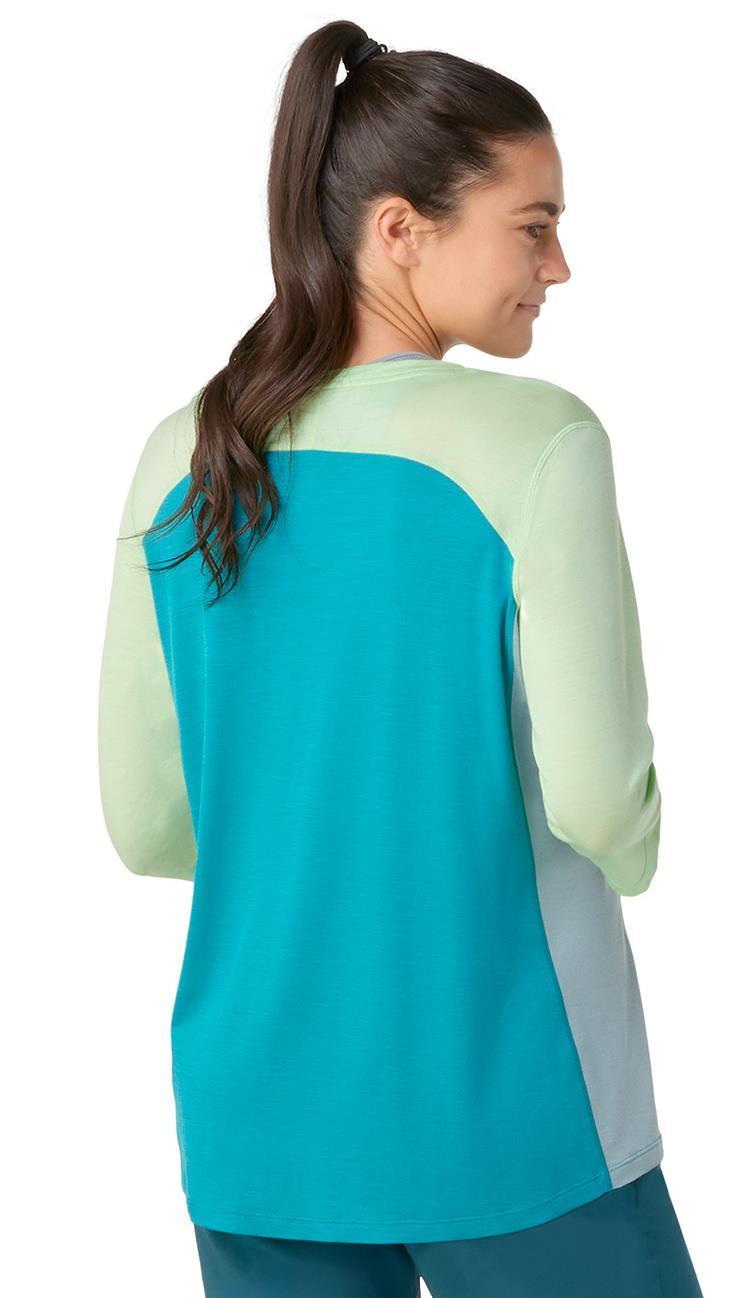 Ultralite Mountain Bike 3/4 Sleeve Tee - Womens - Deep Lake 3