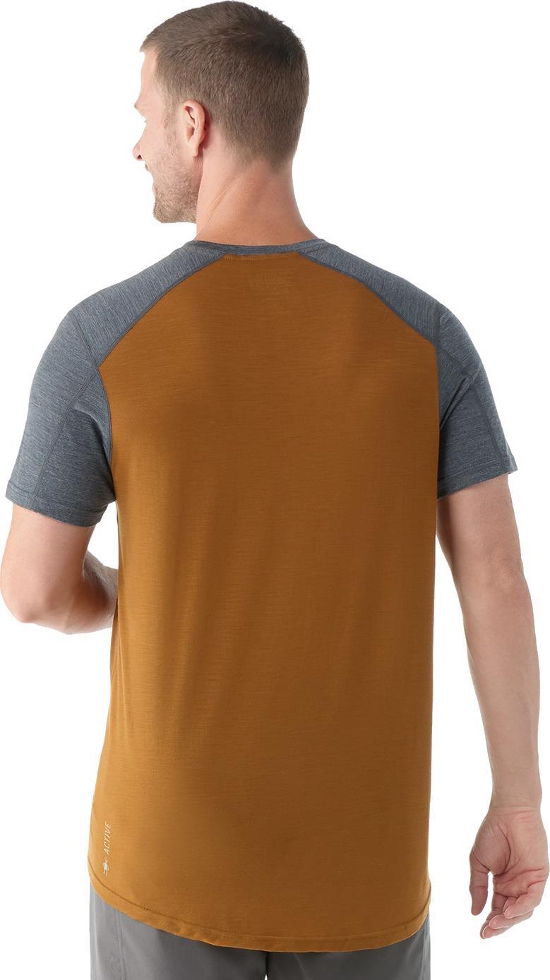 Ultralite Mountain Bike SS Tee - Mens - Fox Brown / Charcoal 2