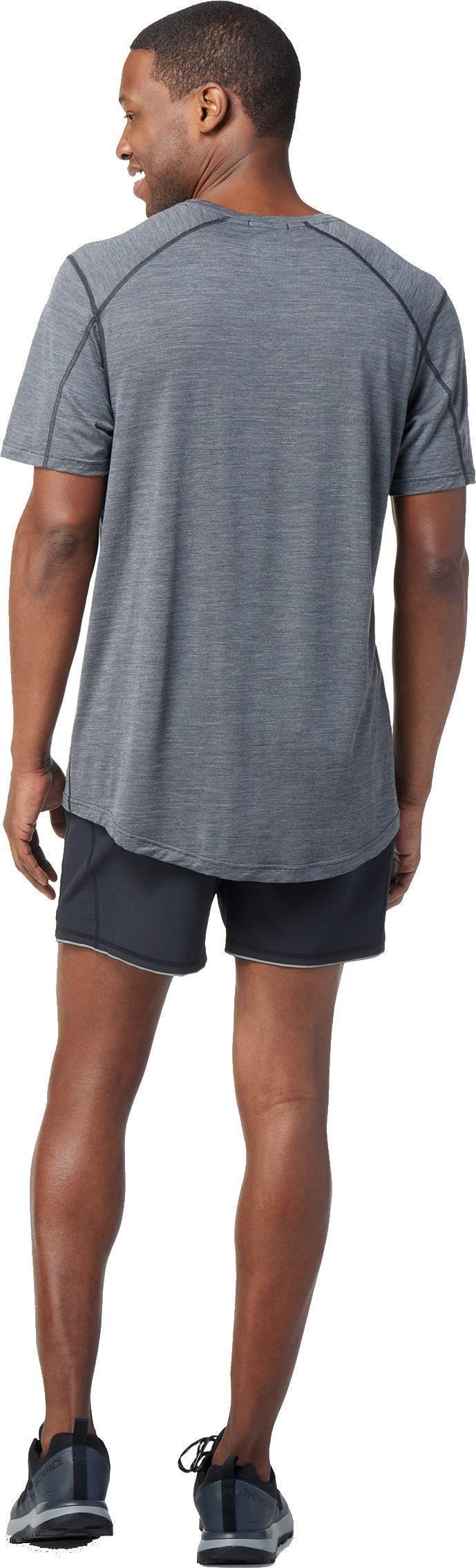 Ultralite Mountain Bike SS Tee - Mens - Medium Gray Heather 3