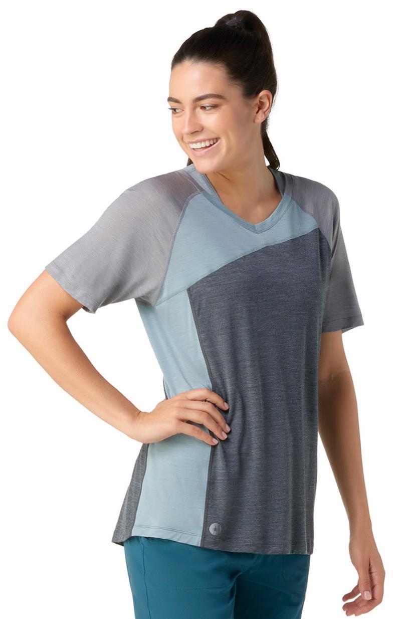 Ultralite Mountain Bike SS Tee - Womens - Charcoal Heather 2