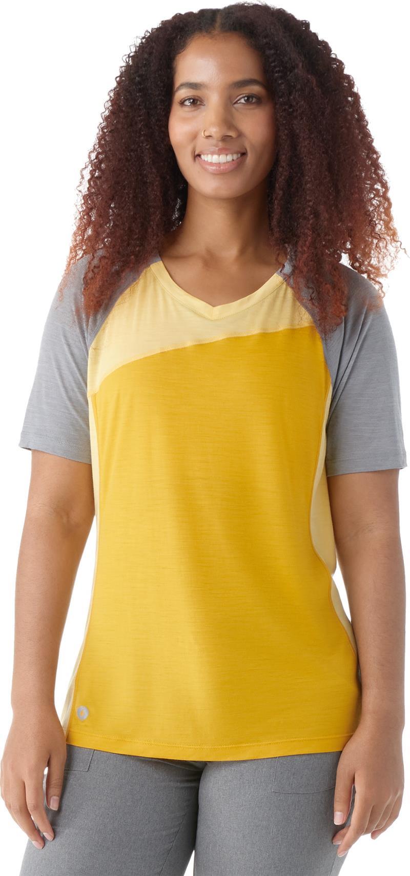 Ultralite Mountain Bike SS Tee - Womens - Honey Gold 1