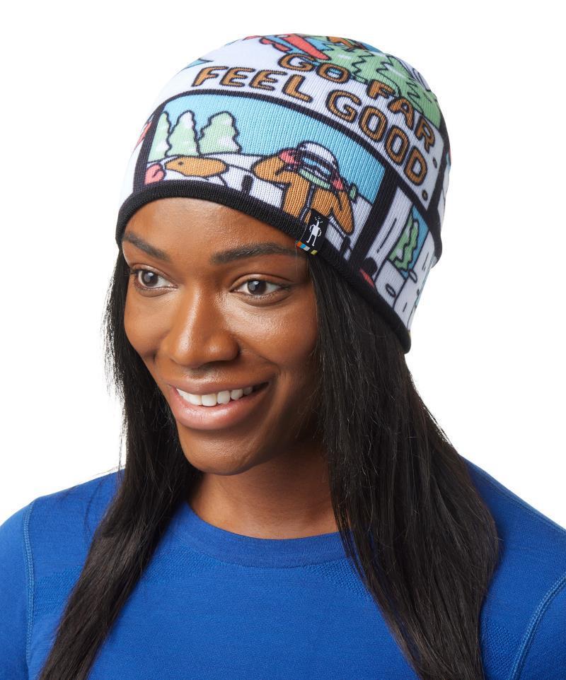 Winter Adventure Print Beanie - Multi Color 2