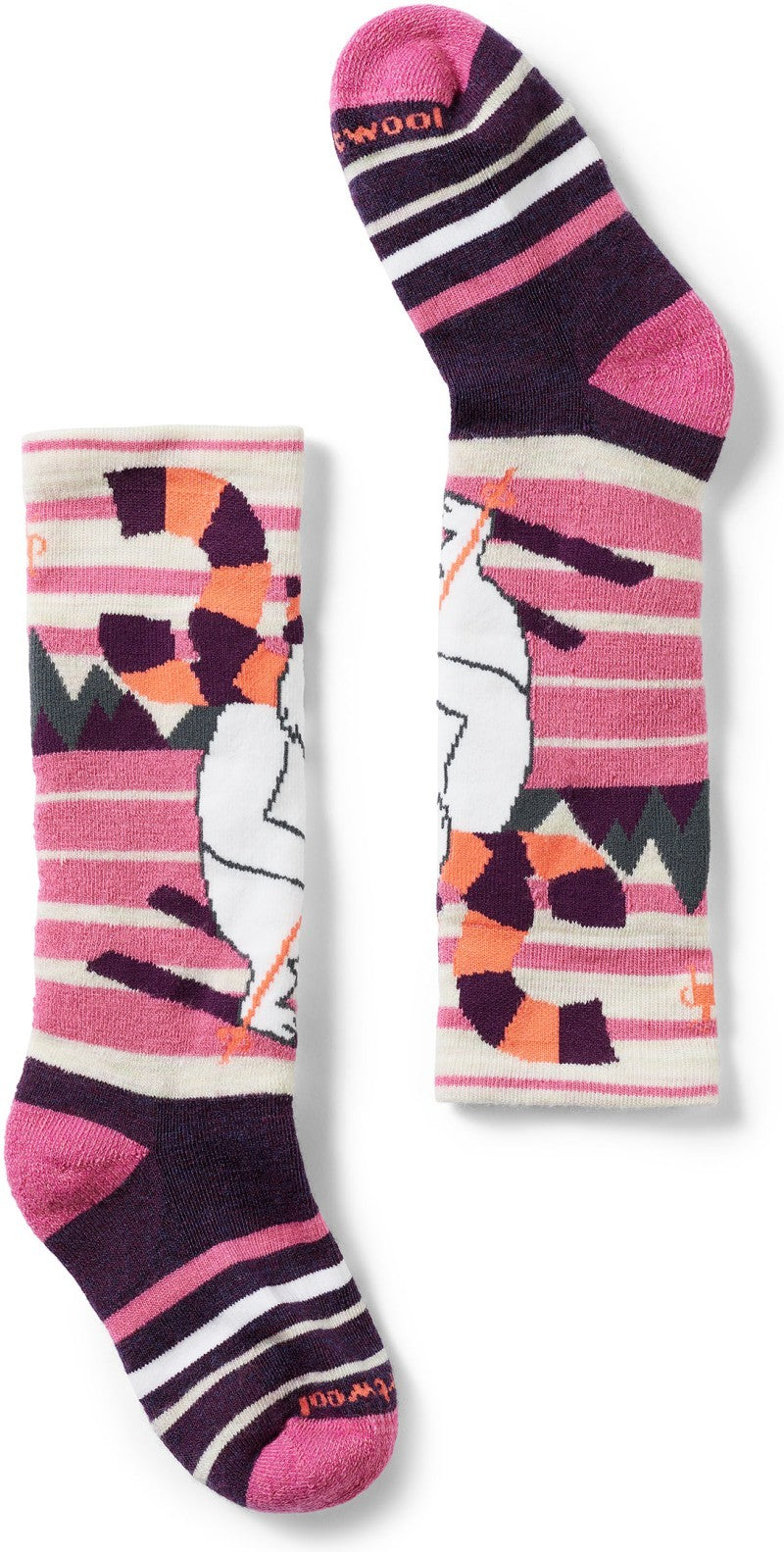 Wintersport Full Cushion Yeti Over The Calf Socks - Kids - moonbeam 1