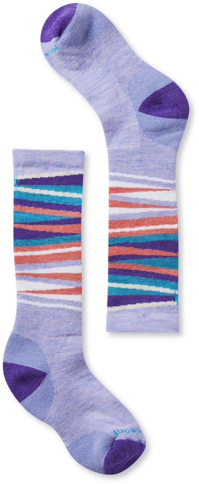 Wintersport Stripe Socks - Kids - purple mist 1