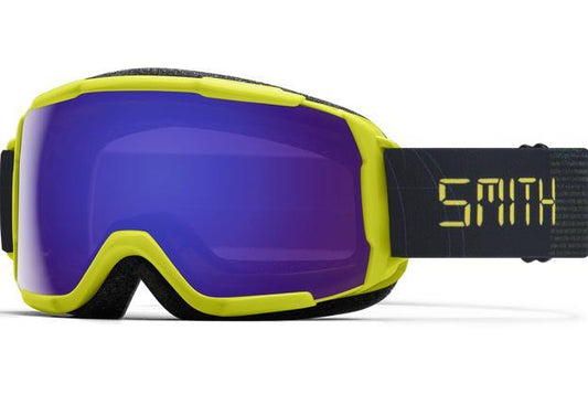 Grom, Neon Yellow Digital Frame, ChromaPop Everyday Violet Mirror Lens - Junior - not applicable 1