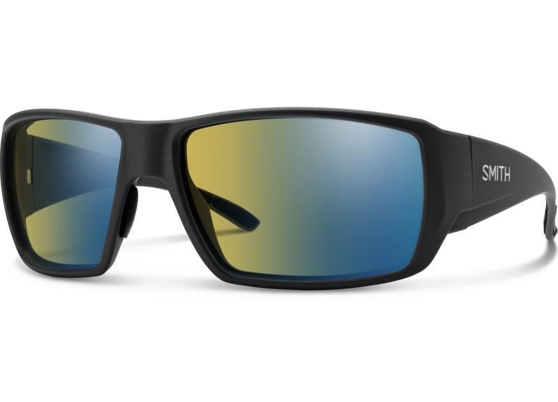 Guide`s Choice XL, Matte Black Frame, ChromaPop Glass Polarchromic Yellow Blue Mirror Lens - not applicable 1