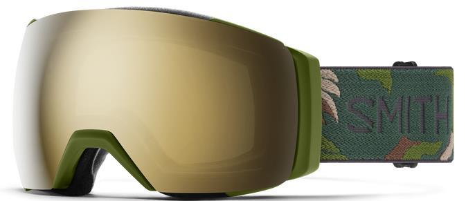 I/O Mag XL, Olive Plant Camo Goggles, ChromaPop Sun Black Gold Mirror Lens / Chromapop Storm Blue Se - not applicable 1
