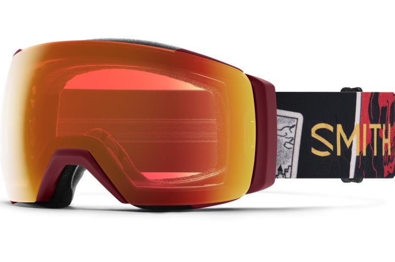I/O Mag XL, Sangria Fortune Teller Goggles, ChromaPop Everyday Red Mirror Lens / Chromapop Storm Yel - not applicable 1