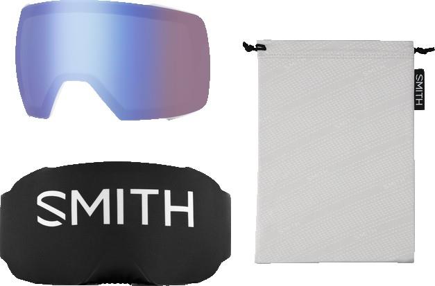 I/O Mag XL, White Fade Out Goggles, ChromaPop Sun Black Lens - not applicable 1