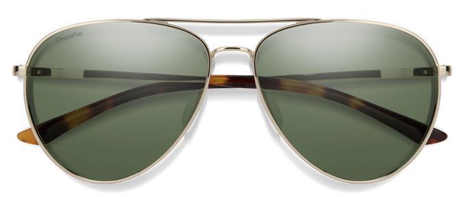 Layback, Gold Frame, ChromaPop Polarized Gray Green Lens - not applicable 1