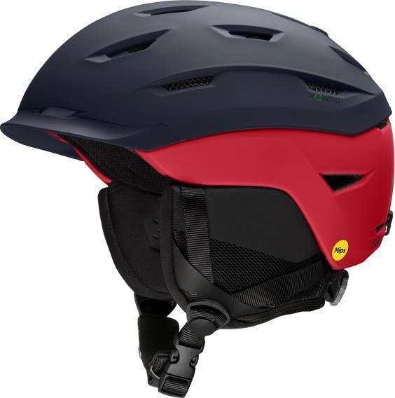 Level MIPS Helmet - Matte Midnight Navy / Crimson 1