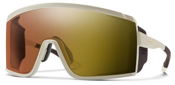 Pursuit, CT Matte Bone Frame, ChromaPop Glacier Photochromic Copper To Gray With Gold Mirror Lens - Not Applicable 1