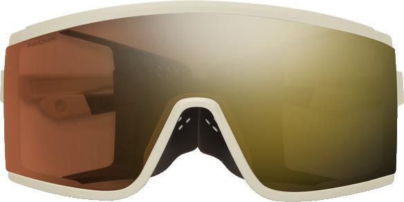 Pursuit, CT Matte Bone Frame, ChromaPop Glacier Photochromic Copper To Gray With Gold Mirror Lens - Not Applicable 2