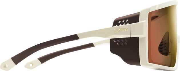 Pursuit, CT Matte Bone Frame, ChromaPop Glacier Photochromic Copper To Gray With Gold Mirror Lens - Not Applicable 3