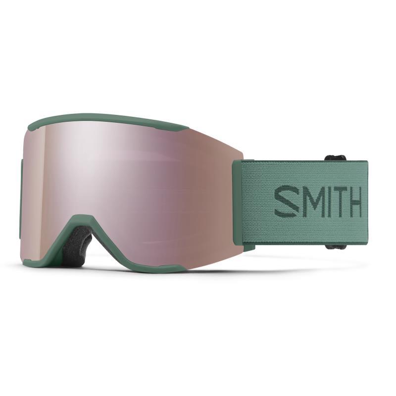Squad Mag, Alpine Green Goggles, ChromaPop Everyday Rose Gold Mirror Lens / Chromapop Storm Rose Fla - not applicable 1