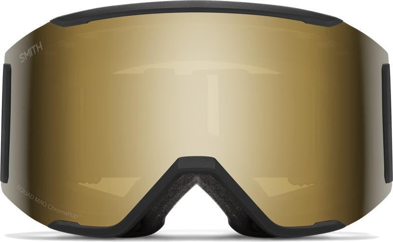 Squad Mag Low Bridge Fit, Black Frame, ChromaPop Sun Black Gold Mirror Lens - not applicable 1