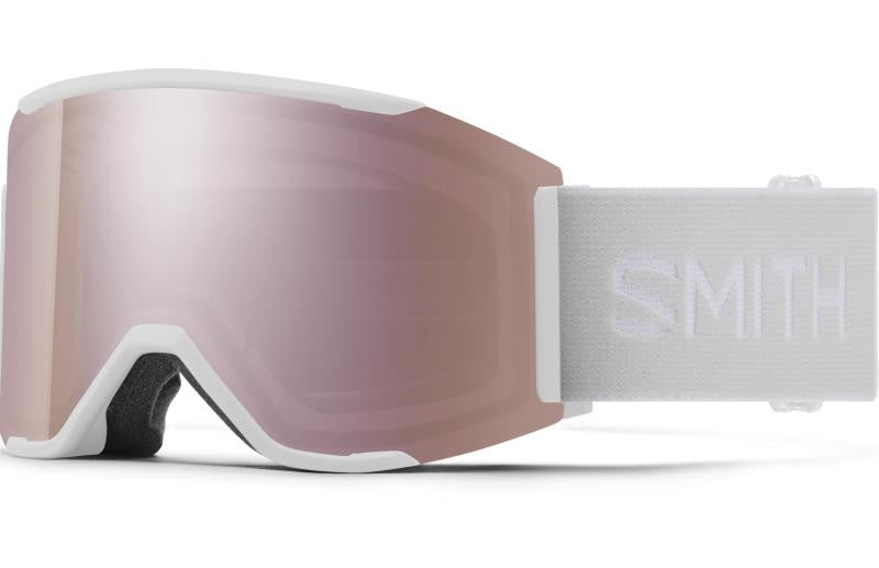 Squad Mag Low Bridge Fit, White Vapor Frame, ChromaPop Everyday Rose Gold Mirror Lens - not applicable 1