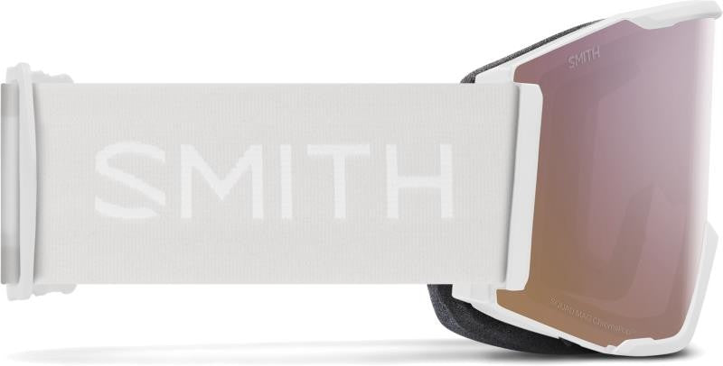 Squad Mag Low Bridge Fit, White Vapor Frame, ChromaPop Everyday Rose Gold Mirror Lens - not applicable 1