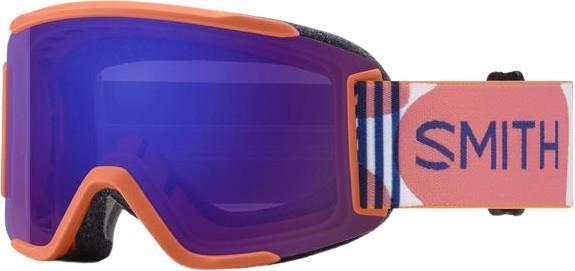 Squad S, Coral Riso Print Goggles, ChromaPop Everyday Violet Mirror Lens / Clear Extra Lens - not applicable 1