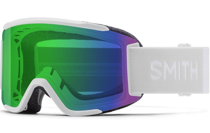 Squad S, White Vapor Goggles, ChromaPop Everyday Green Mirror Lens / Clear Extra Lens - not applicable 1
