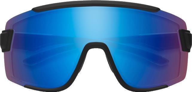 Wildcat, Matte Black Frame, ChromaPop Low Light Rose Blue Mirror Lens - Not Applicable 2