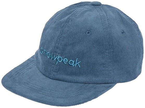 Corduroy Logo Design Cap - light blue 1