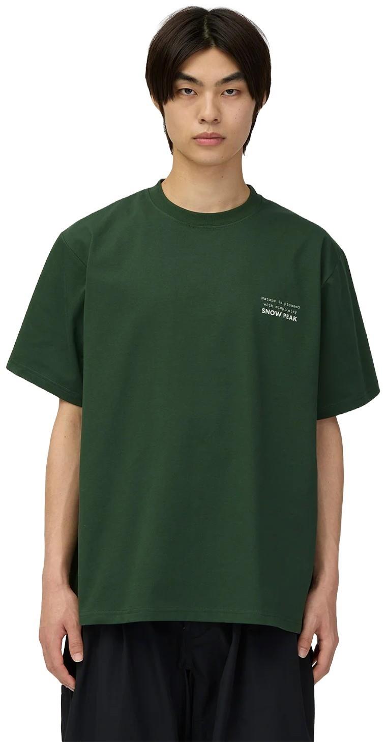 Elemental Balance T-Shirt - Mens - dark green 1