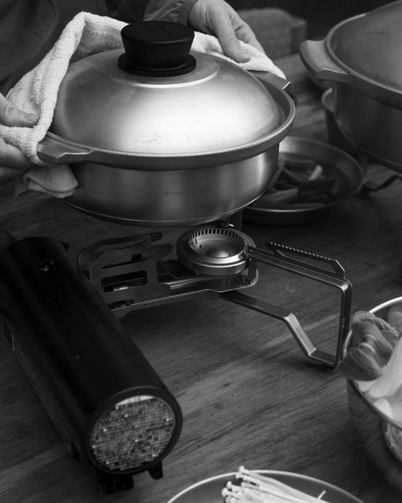 Home & Camp Burner - silver 1