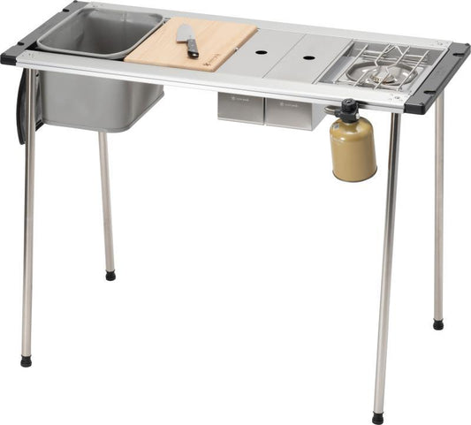 Iron Grill Table Camp Kitchen Starter Set - not applicable 1