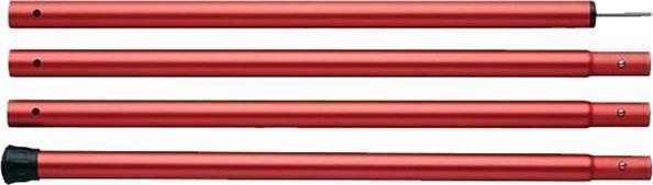 Wing Pole Aluminum - 240cm - red 1