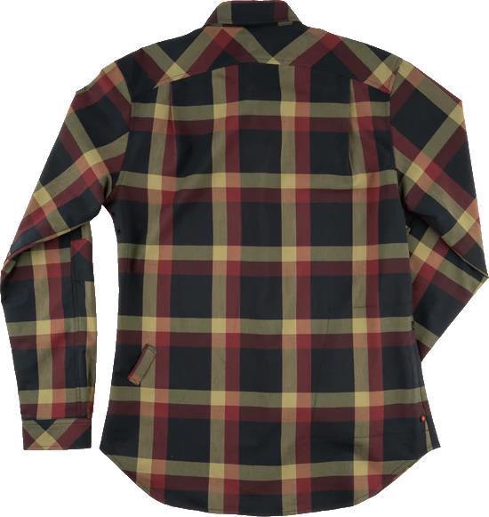 Vagabond Riding Shirt - Mens - after ride wine plaid 1