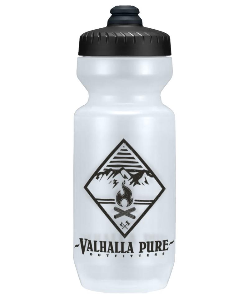 VPO Sports Water Bottle 650ml / 22oz - Campfire - smokey transparent 1