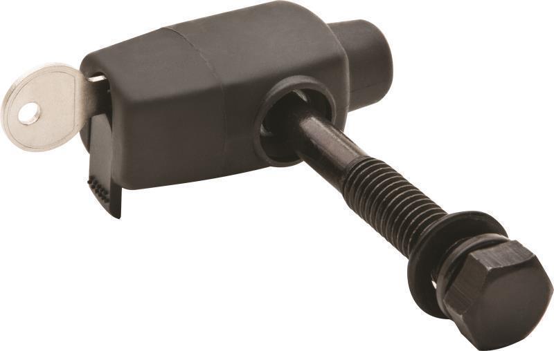 Hitch Bike Rack Receiver Lock - Black 1