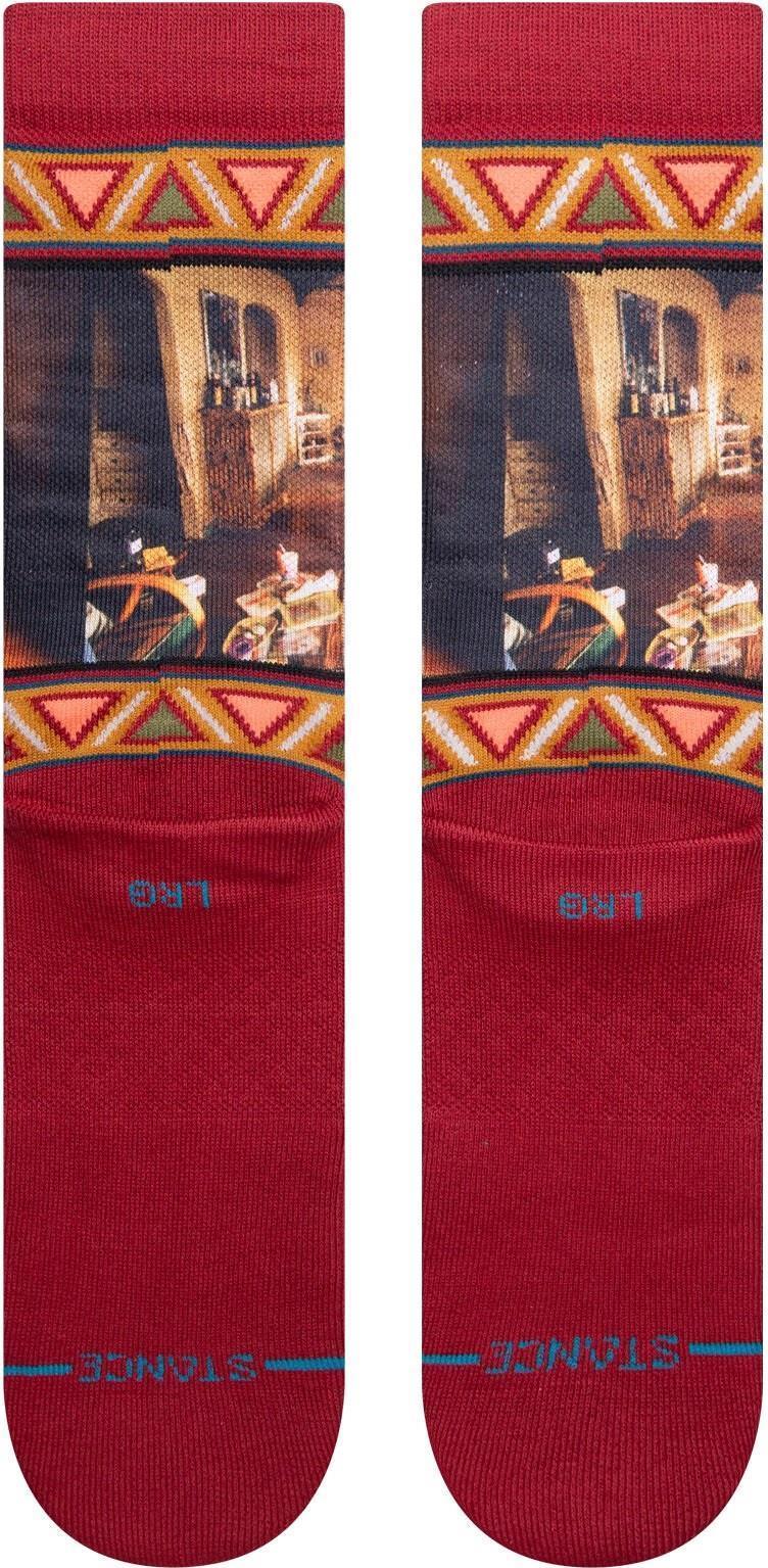 Big Lebowski Really Tied Crew Socks - Unisex - red 1
