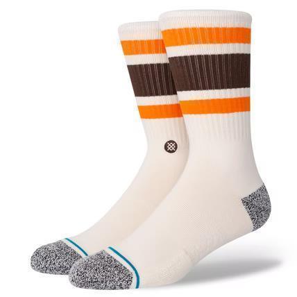 Boyd Crew Socks - Unisex - Off White 2