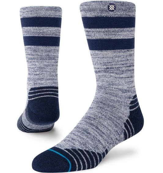 Camper Hike Wool Crew Socks - navy 1