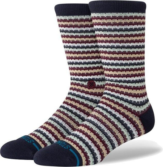 Chichlets Waffle Knit Crew - navy 1